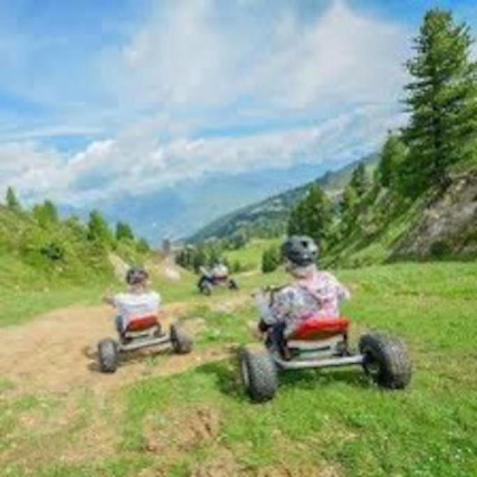 Appartement Belle Plagne Et Parking La Plagne Exterior foto