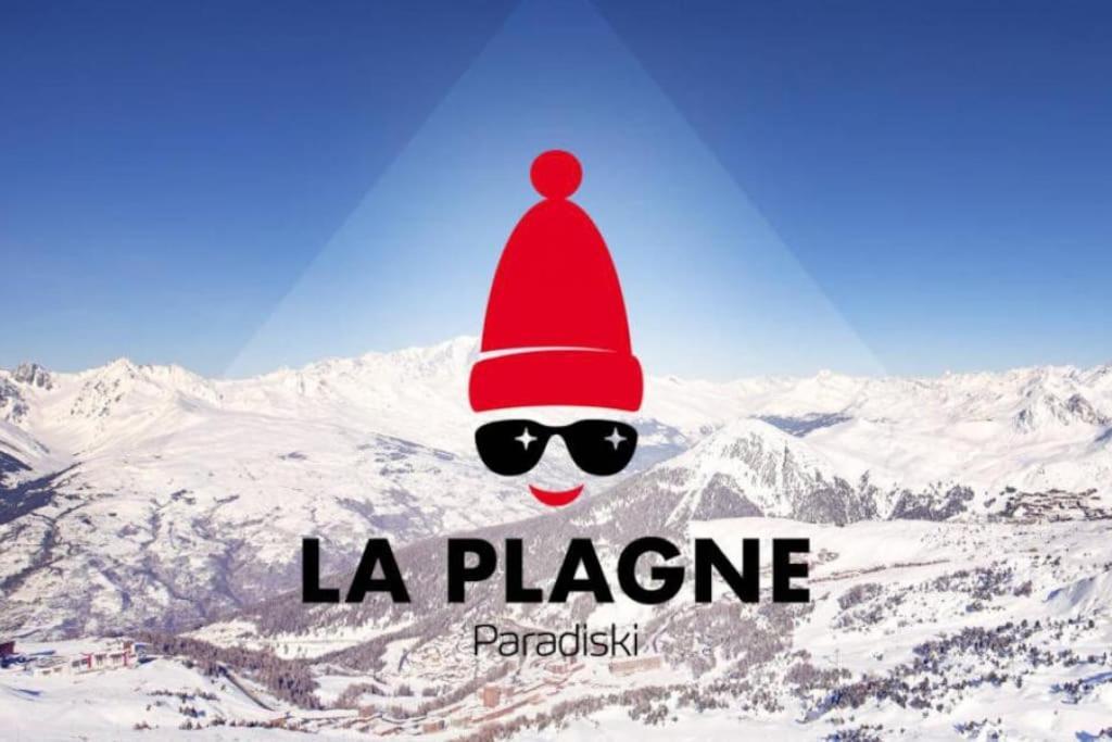 Appartement Belle Plagne Et Parking La Plagne Exterior foto