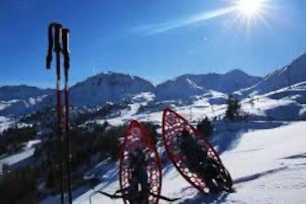 Appartement Belle Plagne Et Parking La Plagne Exterior foto